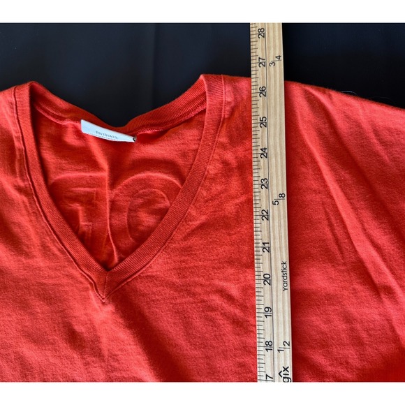 Spirit Jersey Colorado USA V-neck T Shirt Orange Top Women's Small Oversized - Picture 7 of 8